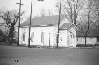 Baptist Church Corner of Center Cross and Main Street Built in 1881