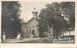School Building on Hill
