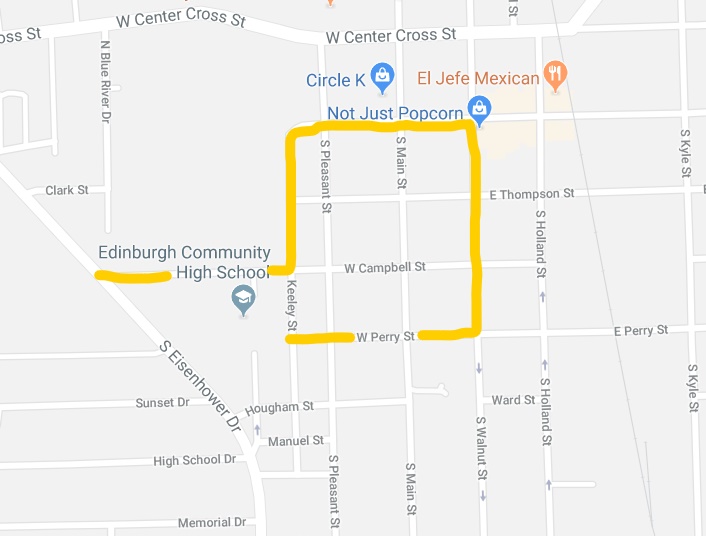 2018 Parade Route