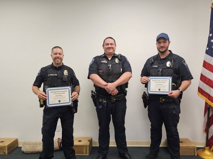Officer Clayton Embry and Officer Sean Pendleton